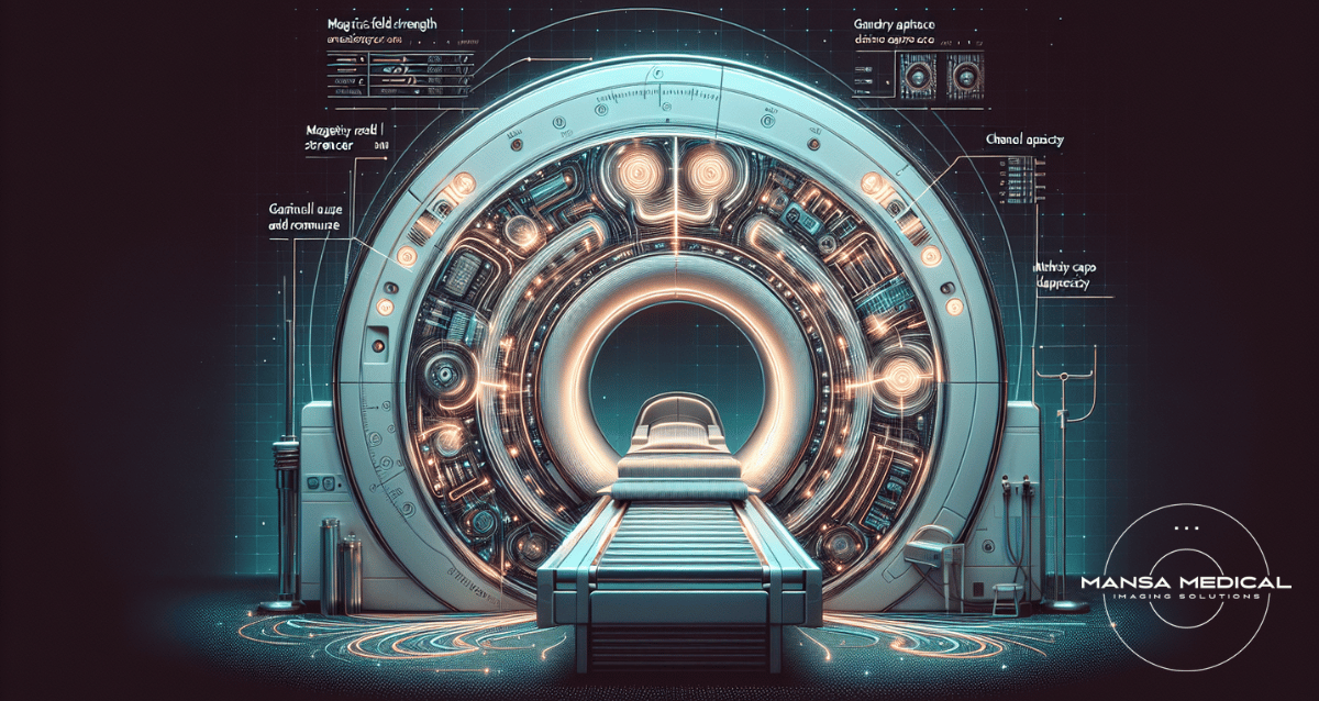 Technical specifications of a used MRI machine